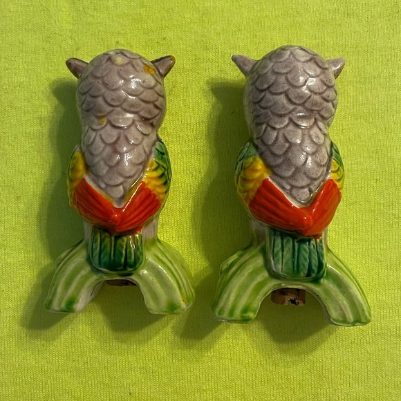 Vintage Set of Owl Salt & Pepper shakers. Made in Japan. - Picture 2 of 5
